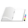 DIN A4 Broschüre geheftet 32 Seiten, 4/4-farbig (300g/170g)